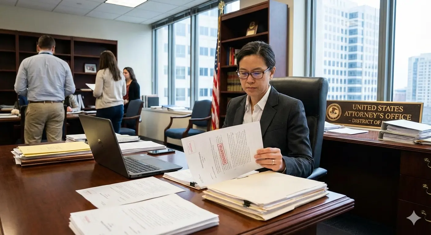 Attorney reviewing information for a potential motor vehicle accident case
